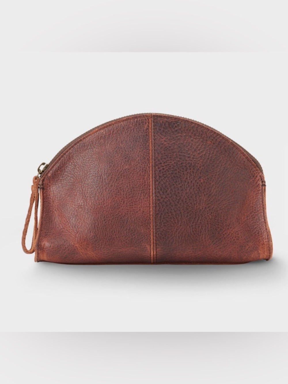 NWT Duluth Trading Co Lifetime Leather Travel Pouch